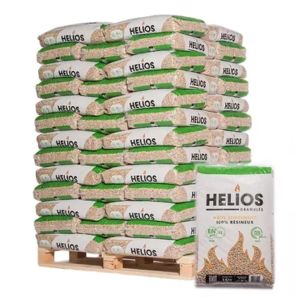 HELIOS Premium Holzpellets ENplus A1 – 975 kg (65 x 15 kg)